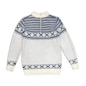 Vintage Jersild Blue Fair Isle Sweater Size Medium